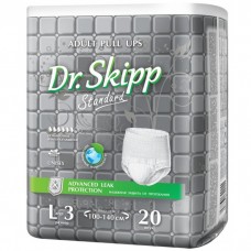 Dr.Skipp Standard / Трусы-подгузники для взрослых L 20 штук